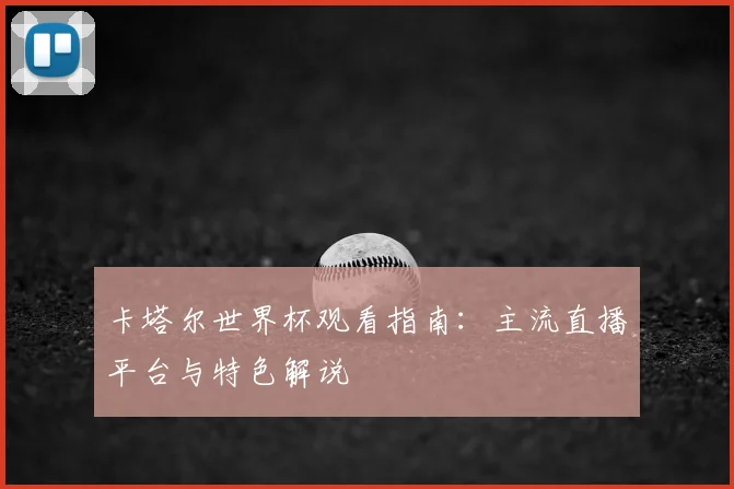 卡塔尔世界杯观看指南：主流直播平台与特色解说