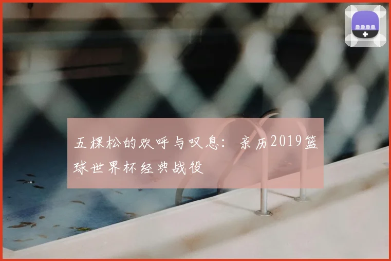 五棵松的欢呼与叹息:亲历2019篮球世界杯经典战役